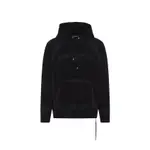[Mastermind Japan] Mastermind Japan-Black Cotton Stichwork Hoodie-Uomo M STAND