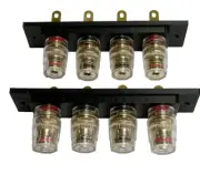 Pioneer SA-6500 Speaker Terminal Gold Plated 5-Way Banana Jack Binding Posts.