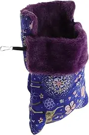 Garneck Guinea Pig Snuggle Sack - Plush Fleece for Small Animals - Ideal for Sugar Gliders and Hamsters for Guinea Pig Cages Size L