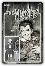 Eddie & Woof Woof Munsters Super 7 Reaction Action Figure