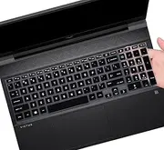 Keyboard Cover for 2025-2023 HP Victus 15 Gaming Laptop 15.6"/Victus 16.1" 15z-fb200 15-fb0028nr 15-fb2063dx 15-fa1082wm fa1029nr fa0033dx fa1010nr 15t-fa100 16-s1023dx 16-d1010nr 16-r0073cl, Black