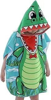 [Générique] Bath Cape For Bath Towels For Beach Poncho Pool Cover - Beach Towels For , Hooded Towels, Comfortable Bathrobe, Microfibre Mermaid Dinosaur Cape