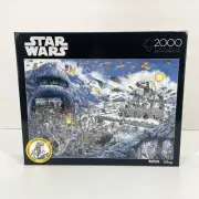 Disney Buffalo Star Wars Jigsaw Puzzle 2000 pc Battle of Hoth 92000 NEW