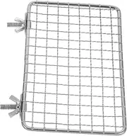 FONDOTIN Bird Stand for Parrots Stainless Steel Mesh Perch Platform for Parakeets Cockatiels Comfortable Rest Area Jumping Platform for Fun Bird Activities
