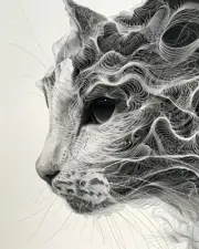 Diverse 8x10 Meow Masterpieces Cat Art Prints Feline Fine Art 21700771