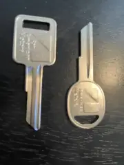 AMC key blank Set For Amc, Jeep, Amx, Rebel, Matador, Pacer, amc Jeep, Etc