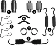 Meritor Air Brake Hardware Kit, MKT4515XHDK
