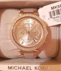 在飛比找Yahoo!奇摩拍賣優惠-MICHAEL  KORS    MK陶瓷錶