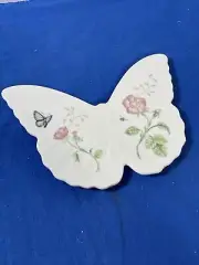 Lenox Trivet Butterfly Meadow Ceramic Butterfly Shaped Louise Le Luye