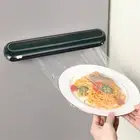 Magnetic Plastic Wrap Cutter Cling Film Dispenser Home Kitchen Foil Divider AU