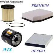 Tune Up Kit Filters For CADILLAC ESCALADE ESV L6 3.0L 2021-2022