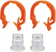 4pcs Transfer Case Shift Cable Retainer Clip 68018106AA，Cable Shifter Linkage Bushing 68064273AB for Jeep Wrangler JK 2007-2018