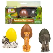 Animal Planet Super Grow Egg Hatch Africa Cheetah Elephant Zebra Safari Series 1