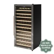 VinoVault Free Standing 99 Bottle Single Zone Wine Fridge