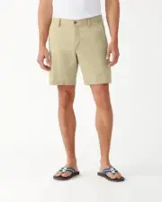 $94.50 Tommy Bahama Men's, Boracay 8-Inch Chino Shorts, Khaki ,42