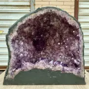 52.2LB Large Natural Amethyst Geode Cathedral Crystal Cluster Specimen Healing
