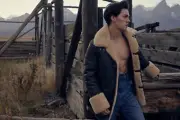 [K290] Handsome Man Cute Male Model Showing Off Body Physique Art Photography