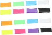 16Pcs Badminton Tennis Racket Grip Bands Nonslip Overgrip Protector for Enhanced Control Versatile Use for Rackets Fishing Rods More