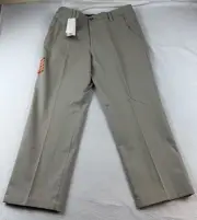 Mens Dockers Straight Workday Khaki Stretch Pants 34x30 Smart 360 Flex Beige