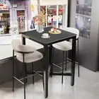 Super Large Bar Table Square Marble Cocktail Table Bar Furniture Coffee Shop AU