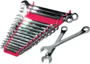 Wrench Organizer Tray Rail Storage Rack Sorter Socket Holder Set of 16 Tools HOT