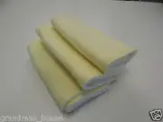 Burp Cloths Yellow Set of Three - Toweling Backed GREAT GIFT IDEA!!