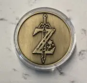 Nintendo Legend of Zelda Breath of the Wild Sheikah Eye Collectors Coin E3 2016