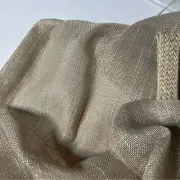 No 918 Ceri Linen Semi-Sheer Light Filtering Texture Tab Top Curtain 84”x50” New