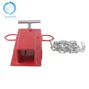 2 In 3000Lbs Clamp On Forklift Hitch Receiver Pallet Fork Trailer Towing Adapter