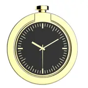 2Pcs Pocket Watch Creative Phone Holder Rotate Ring Stand Car Bracket Luxury gold color