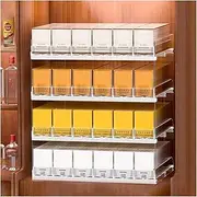 [CARLLEE] Wall Mounted Cigarette Rack, Clear Cigarette Display Holder, Store Display Shelves, Cigarette Case Holder, Automatic Cigarette Pusher(67.5x28.4x55cm)