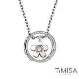 在飛比找遠傳friDay購物優惠-【TiMISA】迷你櫻花指輪 (三色) 純鈦項鍊(E)