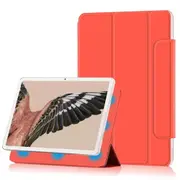 For Google Pixel Tablet Tri-fold Stand Cover PU Leather Magnetic Absorption Smart Tablet Case