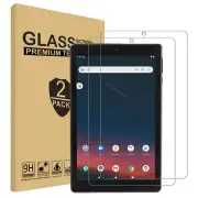 (2 PCS) Tempered Glass Screen Protector for Onn 8" Tablet 2022 (Model:100071483)