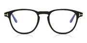Tom Ford FT5899-B Blue-Light Block 001 Men's Glasses Black Size 48 - Private Health Rebate - Blue Light Block Available