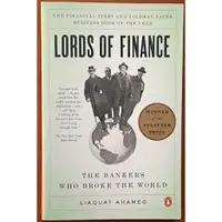 在飛比找蝦皮購物優惠-原文書 Lords of Finance 金融之王 毀了世界