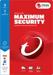 Trend Micro Maximum Security (3 Device 1 Year)