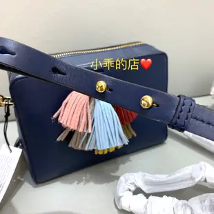 含運！美國購入Rebecca Minkoff mini sofia彩色流蘇黑色肩揹側背包 肩帶可調/全新真品 現貨