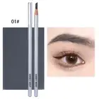 Microblading Eyebrow Pen Makeup Waterproof Lasting Matte Black Brown Non-Smudged