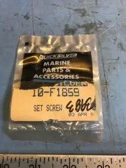 IP3983 MERCURY MARINE 10-F1859 NEW OLD STOCK SET SCREW NOS F1859