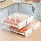 Transparent Egg Storage Box Drawer Type Egg Basket Refrigerator