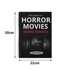 Horror Movies Word Search English Book Enthusiasts 100 Unique Search Puzzle Book