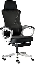Office Chair, Ergonomic Office Chair, High Back Support Computer Chairs with 90° Flip-Up Armrest, Adjustable Breathable Mesh Chair for Home Office
