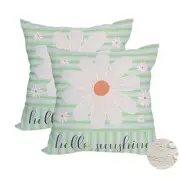 2 Pack Waterproof Hello Sunshine 20" x 20" (Pack of 2) M Waterproof Sunshine