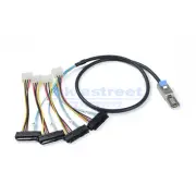 External Mini SAS SFF-8088 26pin to 4X SFF-8482 29pin with IDE Power Cable 1m
