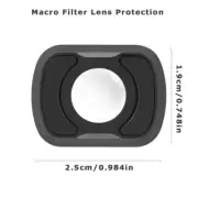 Aluminum Alloy+Glass Filter Protection Action Camera Lens for DJI Osmo Pocket 3
