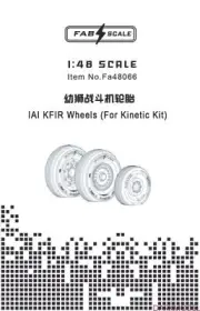 FAB FA48066 1/48 IAI KFIR Wheels (For KINETIC KIT)