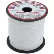 Pepperell Rexlace Plastic Lacing .0938""X100yd-White, Set Of 3