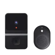 Wireless Doorbell WiFi Camera with Night Vision & Voice Intercom