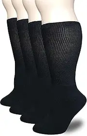 COIYUFUX Extra Wide Bariatric Socks Diabetic Sock for Lymphedema Swollen Edema Cast Leg Calf 2 Pairs